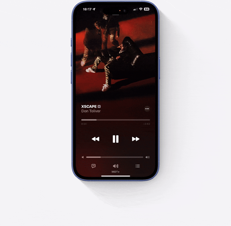 Apple Music animated artwork